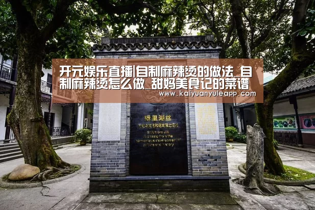 开元娱乐直播|自制麻辣烫的做法_自制麻辣烫怎么做_甜妈美食记的菜谱
